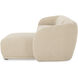 Faye Beige Sectional, Right